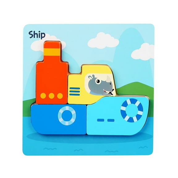 Black-Friday Deals 2021 Toys Deals Wooden Puzzles For Toddlers Animal Shape Montessori Toy Puzzles Gifts Thanksgiving Christmas Gifts for Kids