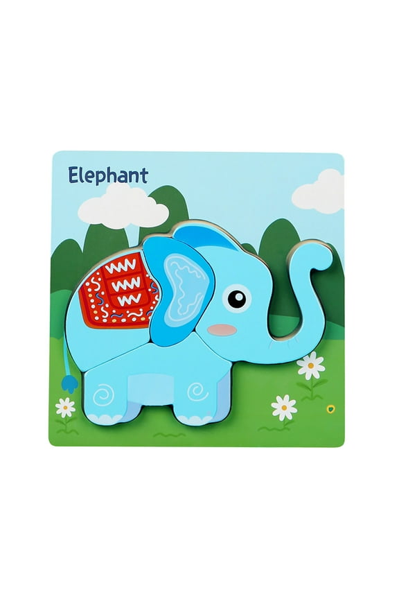 Black-Friday Deals 2021 Toys Deals Wooden Puzzles For Toddlers Animal Shape Montessori Toy Puzzles Gifts Thanksgiving Christmas Gifts for Kids