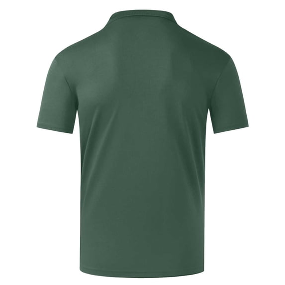 LEAVINGSUO Button Down Shirts for Women, Womens Tops Womens Fashion Women's Solid Sports Quick Dry Shirt Men's Women's Short Sleeve V-neck Top/Shirt