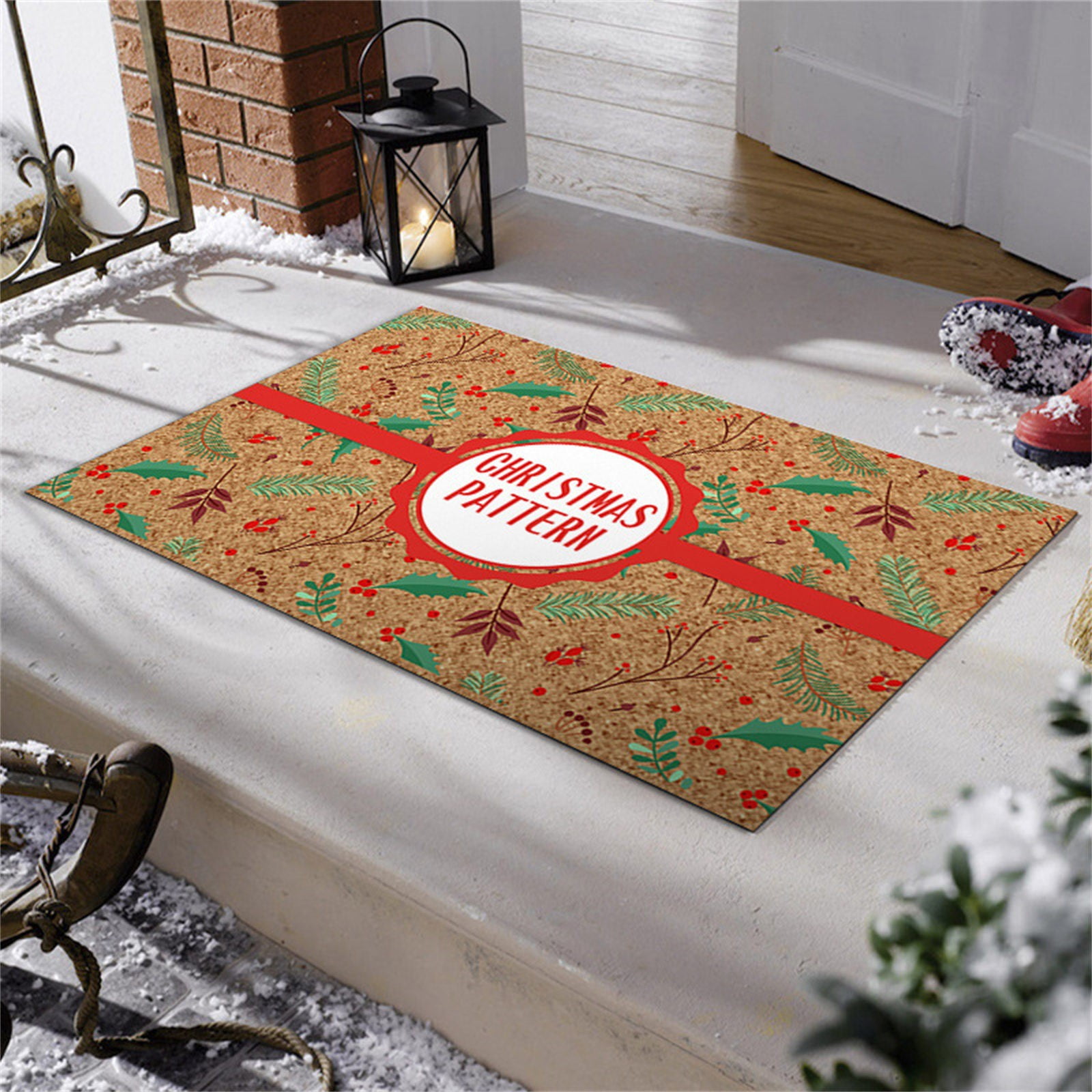 Black and Friday Deals 2023 Lksixu 23.6×15.7 inch Christmas Doormat