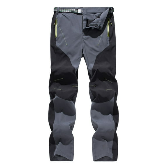 Black and Friday Deals 2023 Men Clearance LYXSSBYX Cargo Pants for Men Clearance Men's Contrast Color Charge Pants Summer Breathable Outdoor Sports Mountaineering Pants Trousers