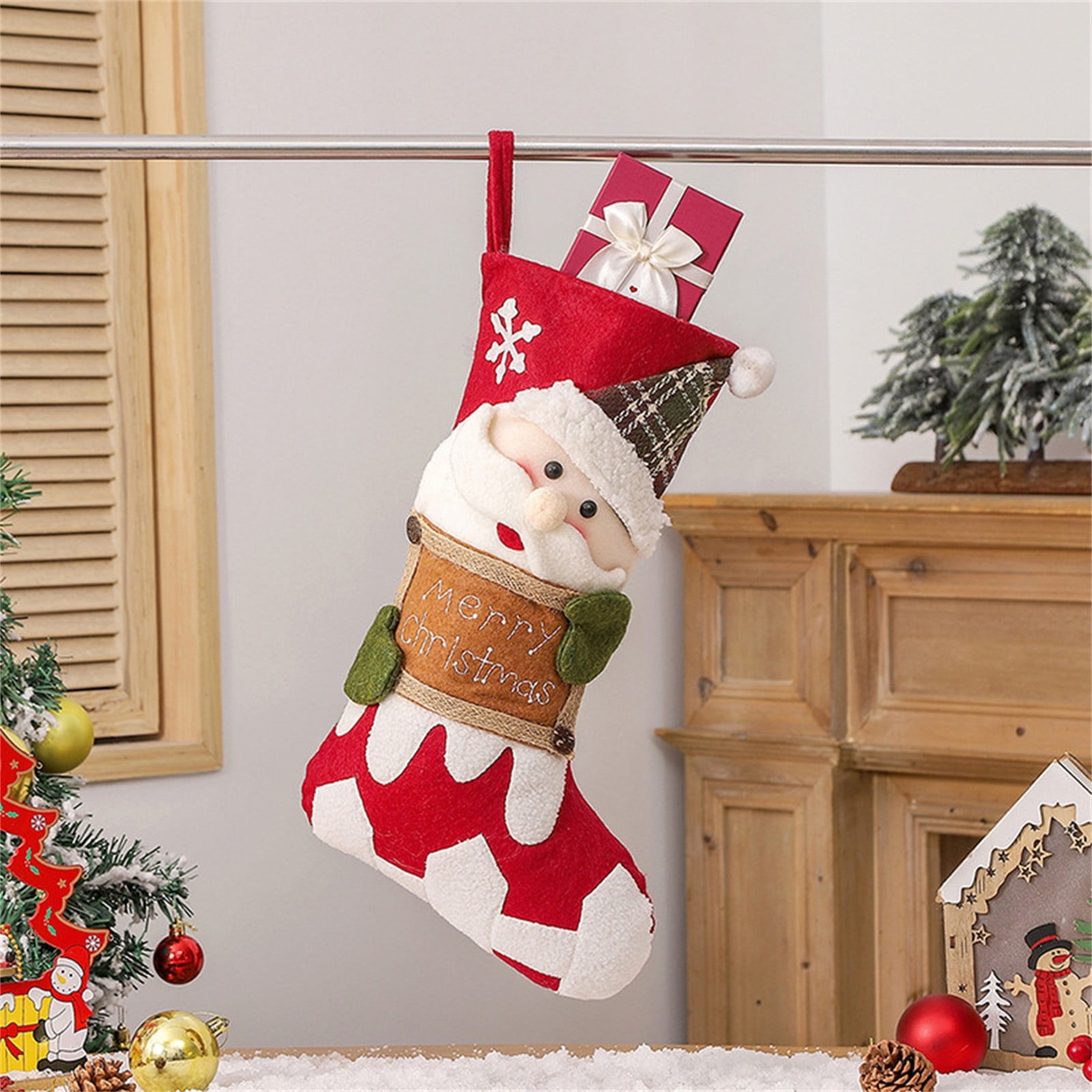 Black and Friday Deals 2023 RKSTN Christmas Stockings Knitted Christmas