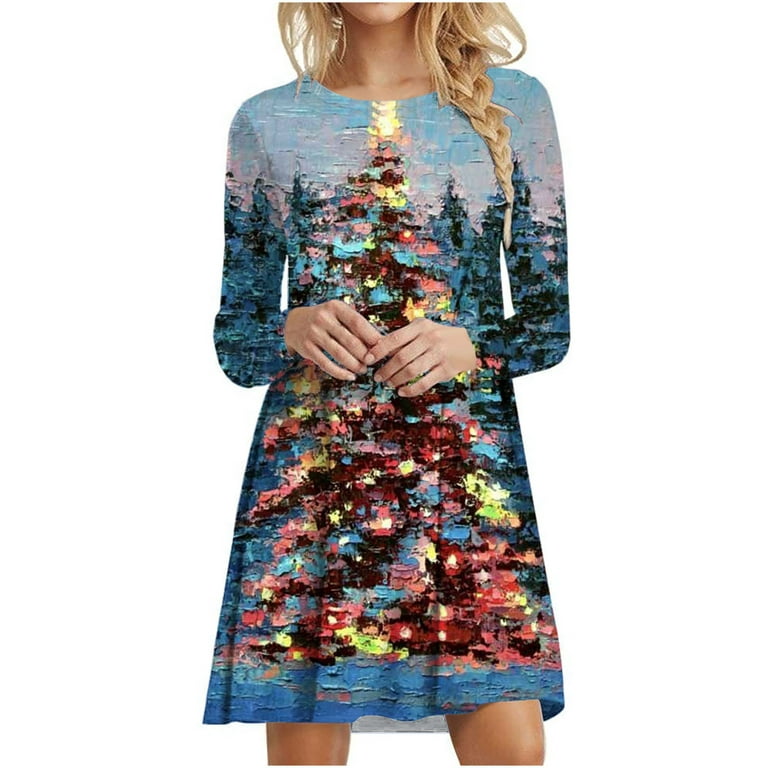 Black and Friday Deals 2023 Tarmeek Christmas Dresses for Women