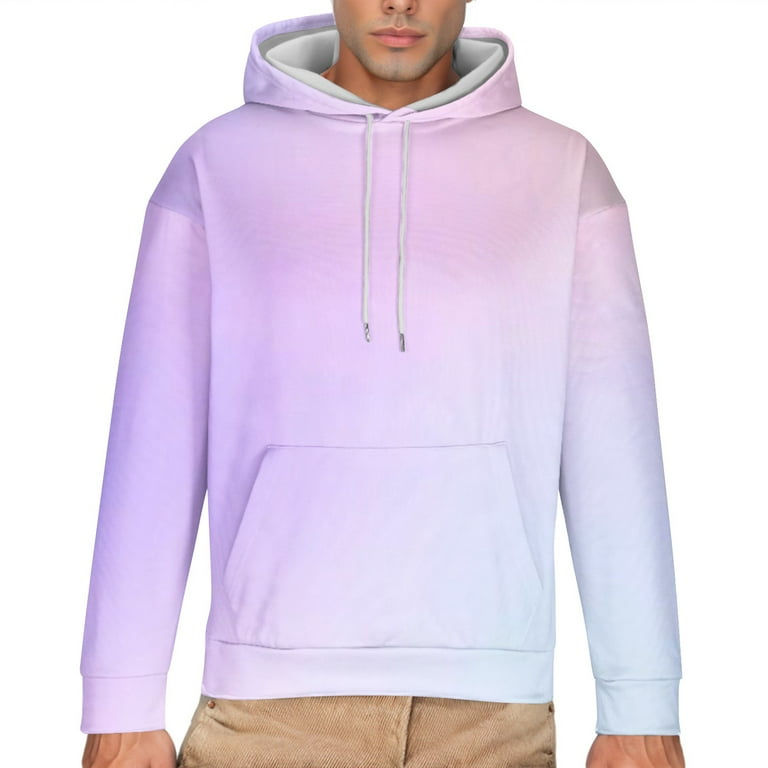 Aloohaidyvio No Boundaries Men's Tie Dye Hoodies Pullover