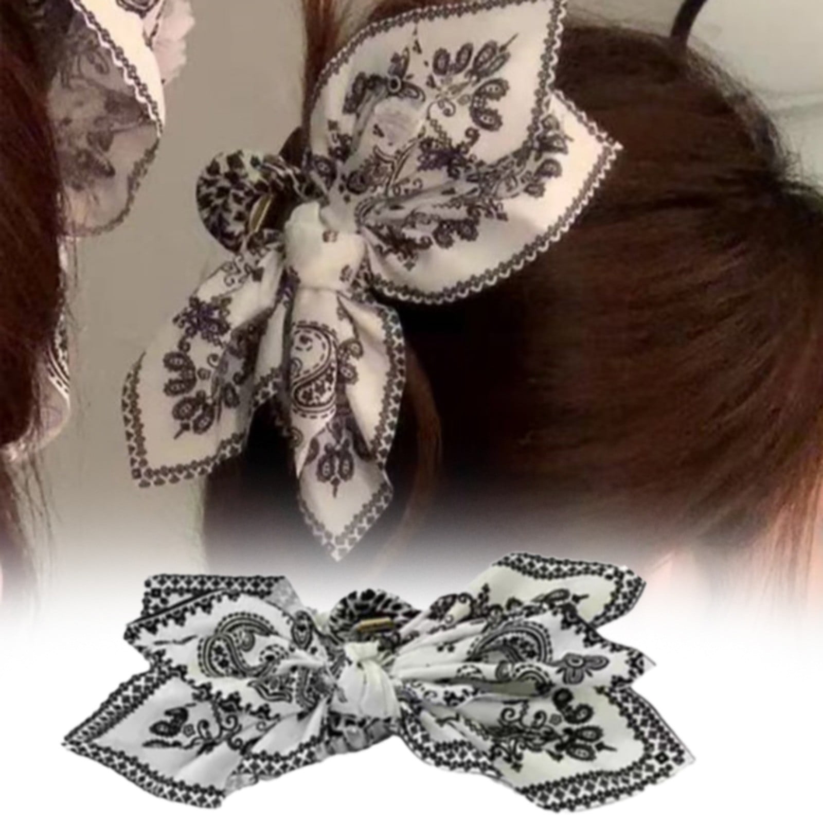 Black and Friday Deals 2024 Barrettes,Clip Hair Clip Boho Bow Knot