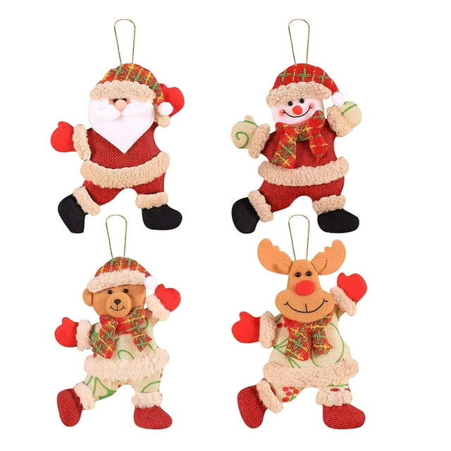 Black and Friday Deals 2024 CAKVIICA 4PCS Christmas Classic Character