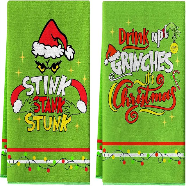 Black and Friday Deals 2024 CAKVIICA Christmas Kitchen Towels 1 Pieces