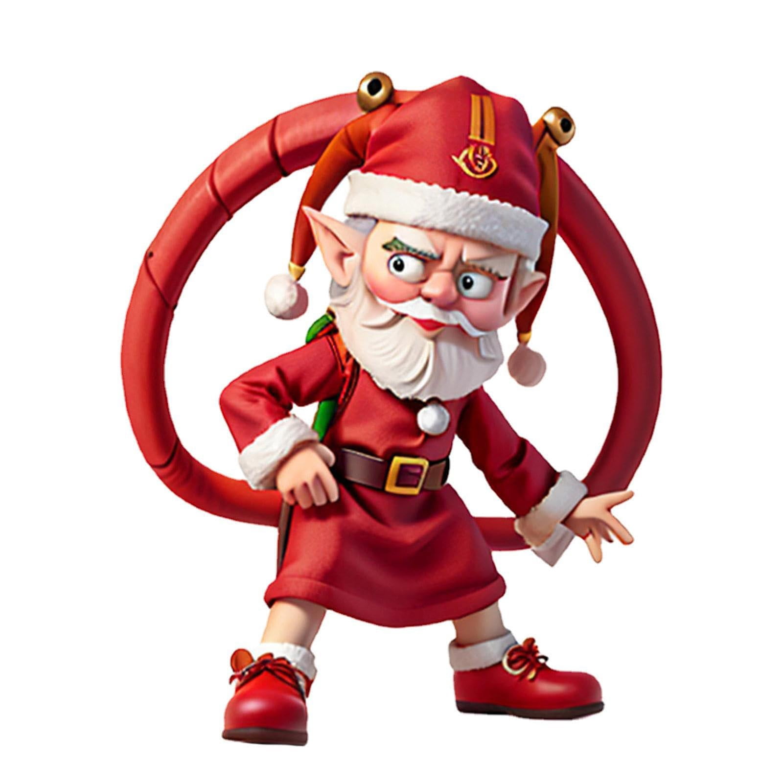 Black and Friday Deals 2024 CAKVIICA Christmas Santa Figurine