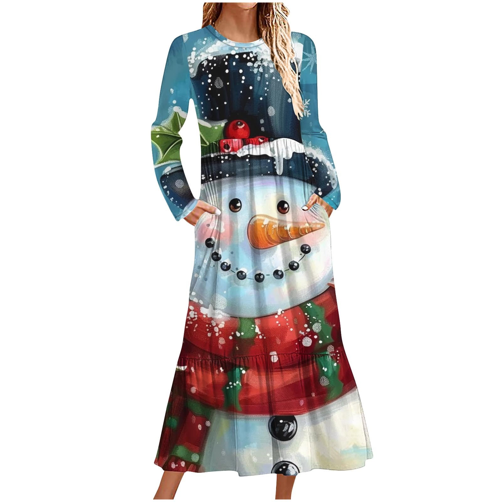 Black and Friday Deals 2024！ Christmas Dresses for Women,Size 14