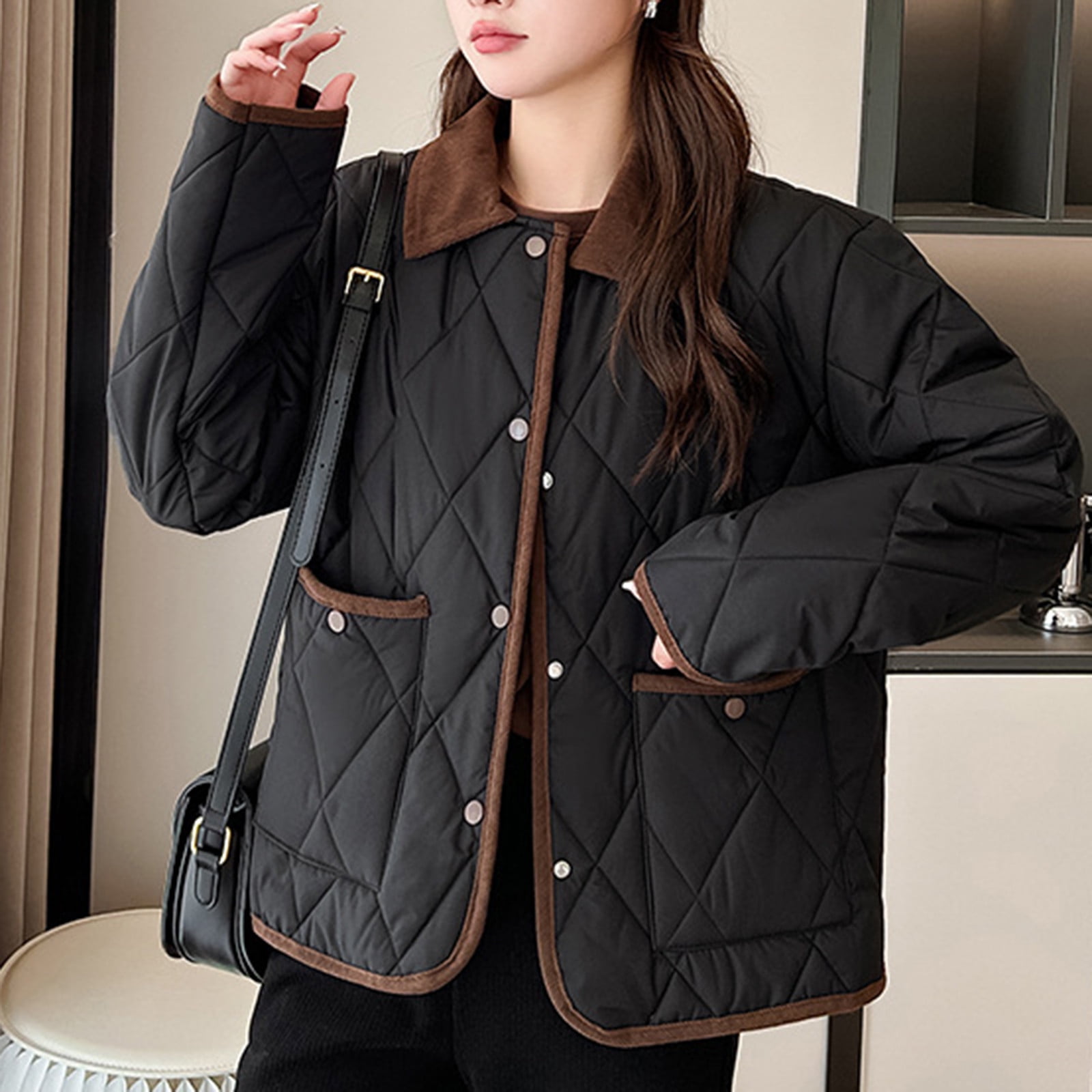 Black and Friday Deals 2024！ Coats for Women Winter,4X4X Plus Size