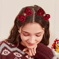Ihhxbz Christmas Sequins Star Bow Hair Clips Princess Fall and Winter