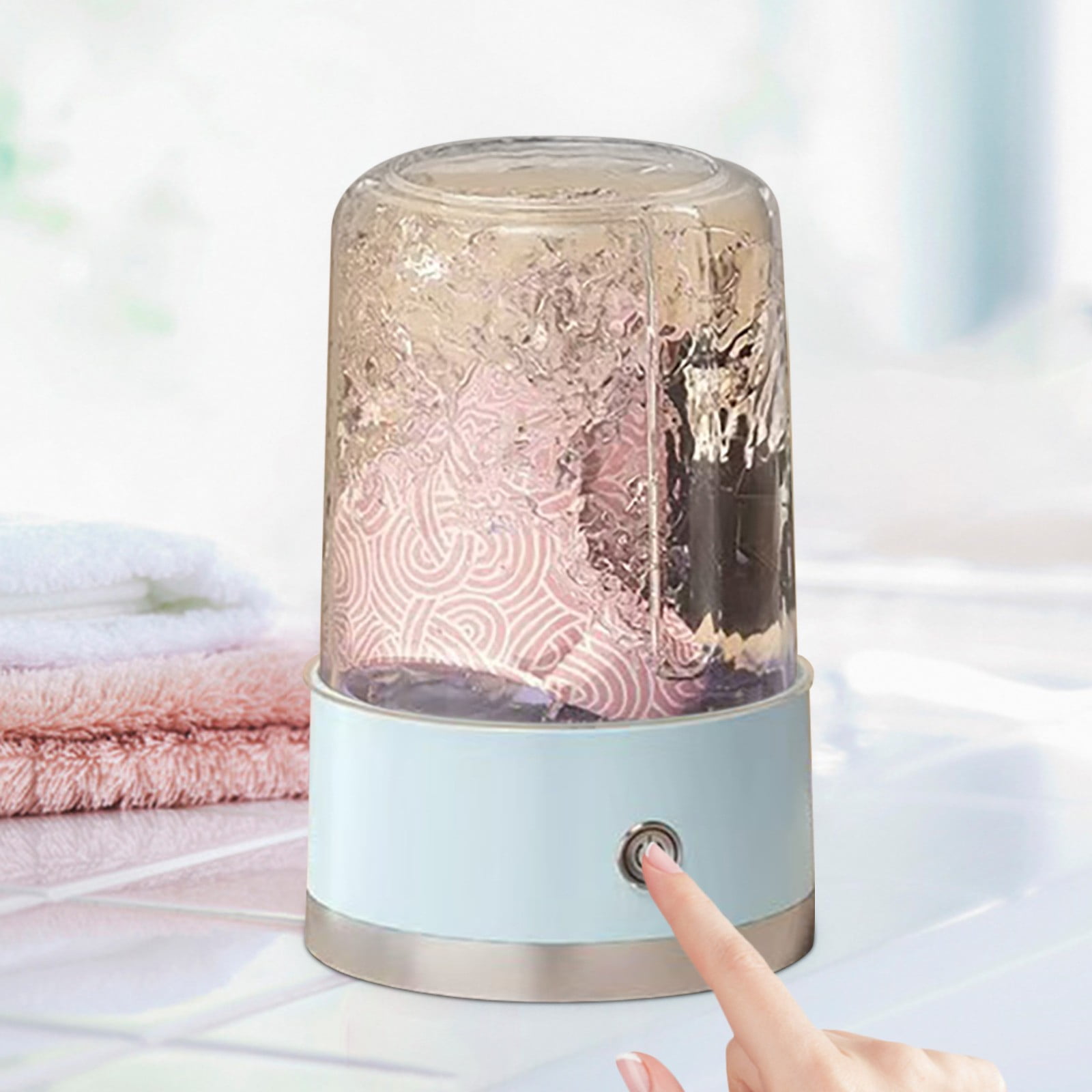 Ihhxbz Underwear Washing Cup Portable Small Wireless Charging Washing