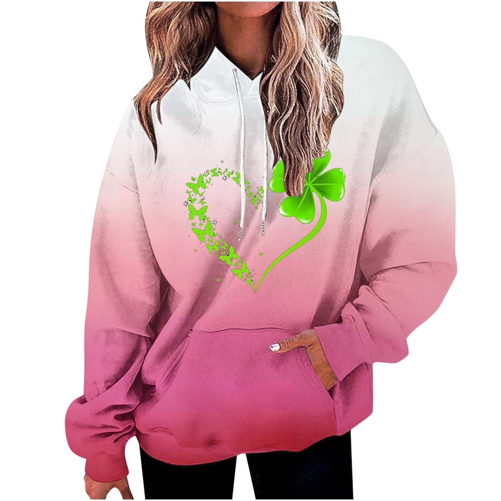 Black & Friday Deals 2024 DianGeFu Hoodies for Womens Pocket Long