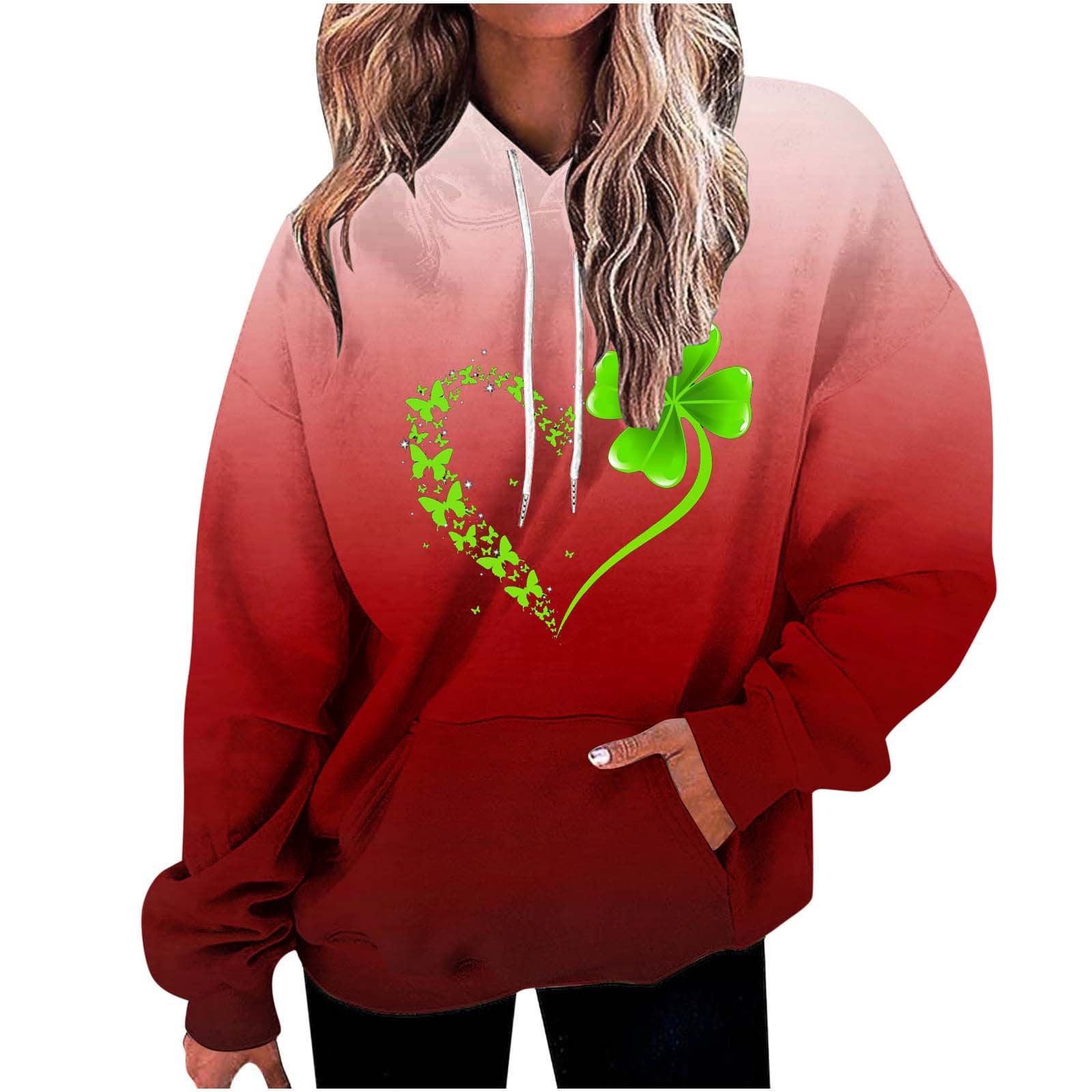 Black & Friday Deals 2024 DianGeFu Hoodies for Womens Pocket Long