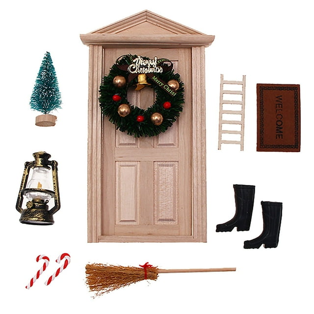 Black and Friday Deals 2024 Door Set Complete Set Including Santa