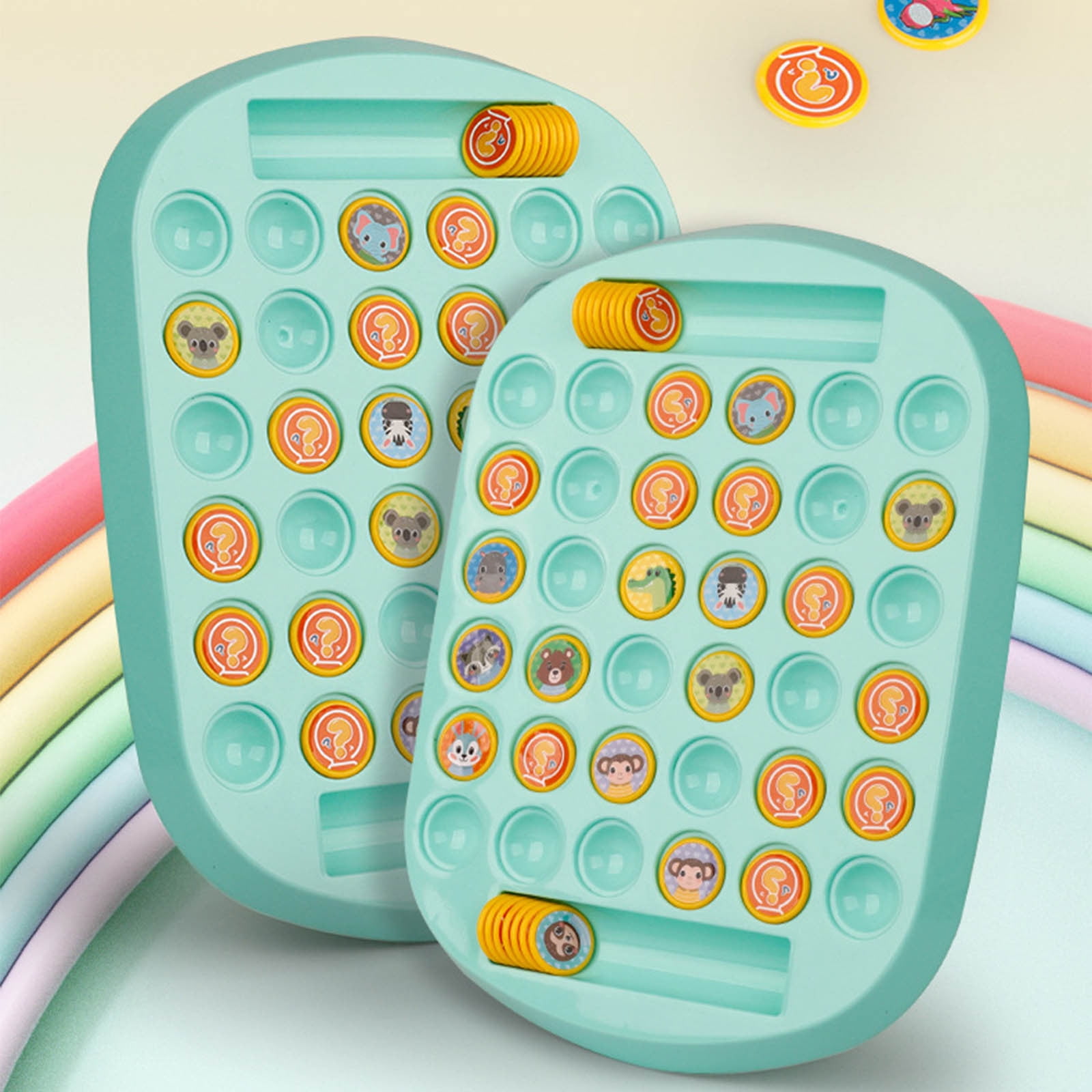 Christmas Deals! FNYOXU 2 Pack Flip Chess Memory Game, Animal Flip