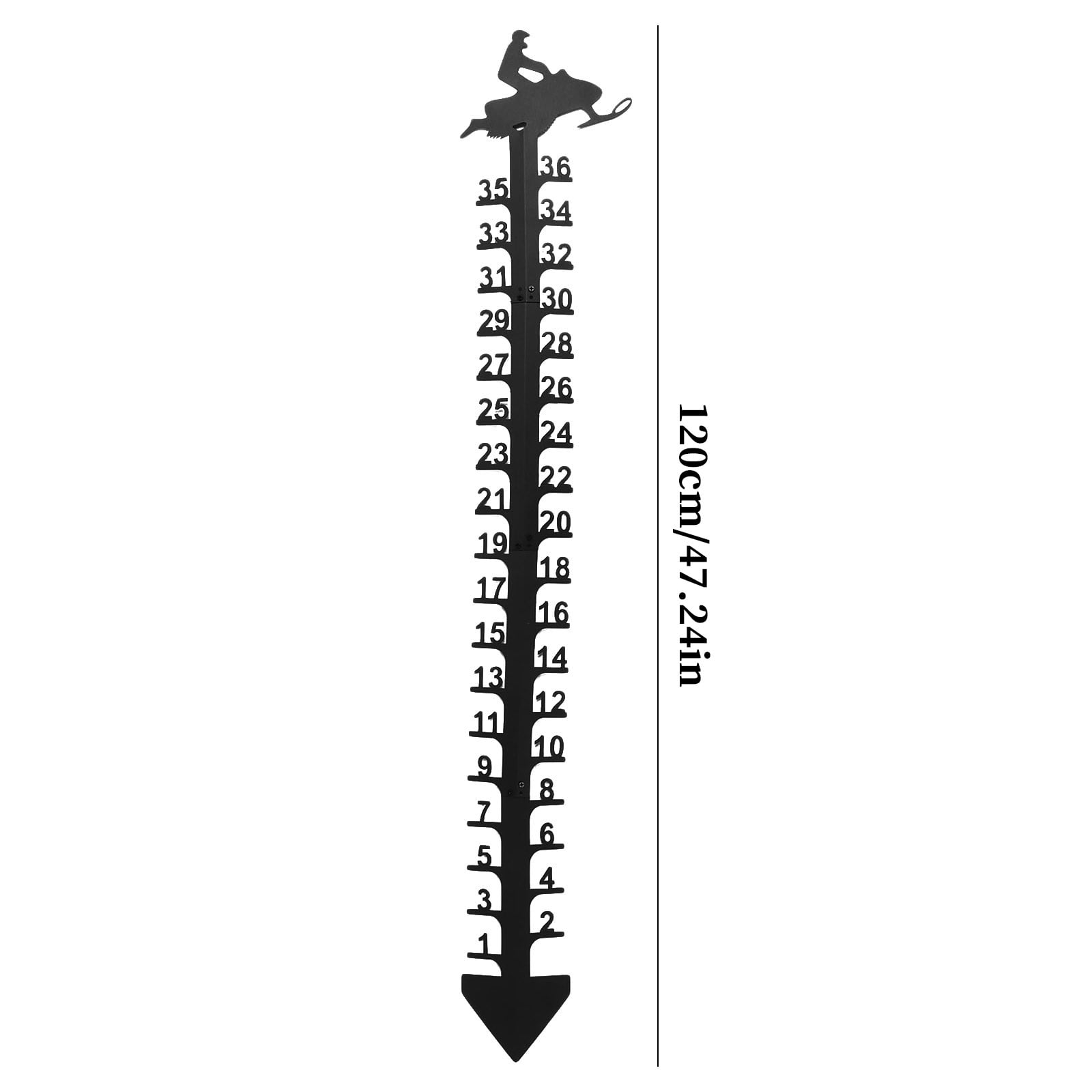 Cyber_Monday Deals!Black_Friday Deals 2024! Nrmrqz Outdoor Snow Gauge