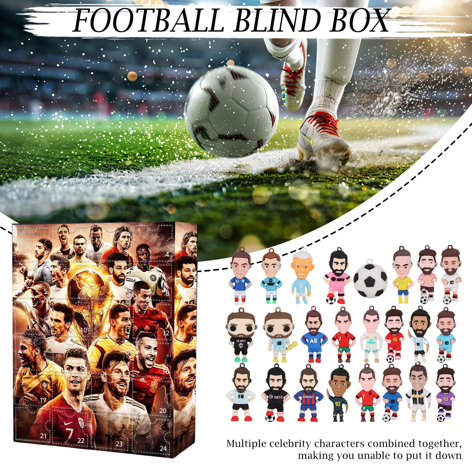 Black and Friday Deals 2024!!! World Cup Advent Calendar Football Advent Calendar 2024, Funny