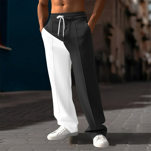 Black and Friday Deals 50 Off Clear!Mens Sports Pants Clearance Baggy