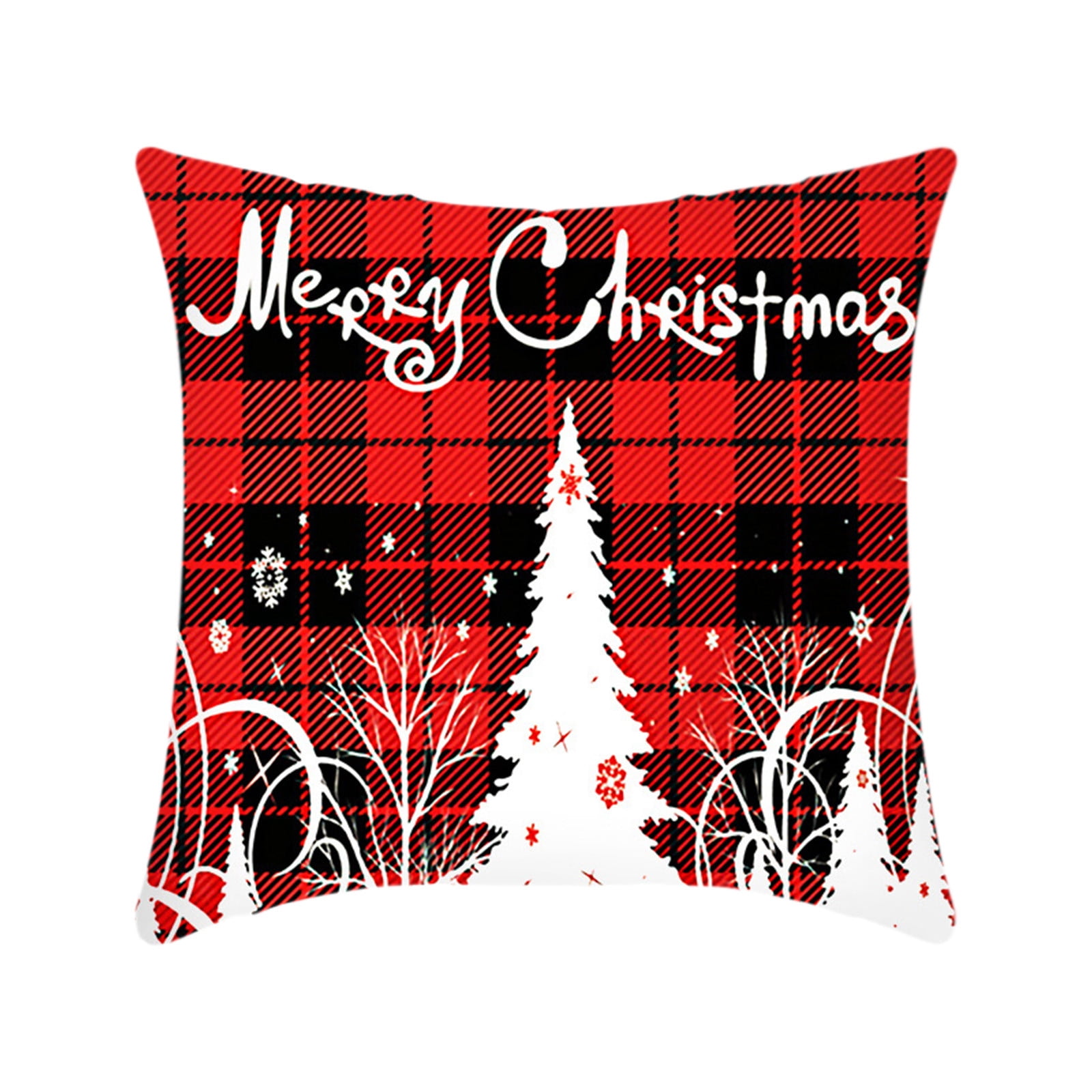 Black and Friday Deals Christmas Pillow Covers 18x18 in Throw Pillow