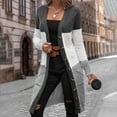 thumbnail image 1 of Black and Friday Deals Clearance Turilly Lady Coats Oversize Jackets on Sale Women's Long Sleeve Knit Cardigans Loose Slouchy Oversized Cardigan Sweaters Coat, 1 of 9