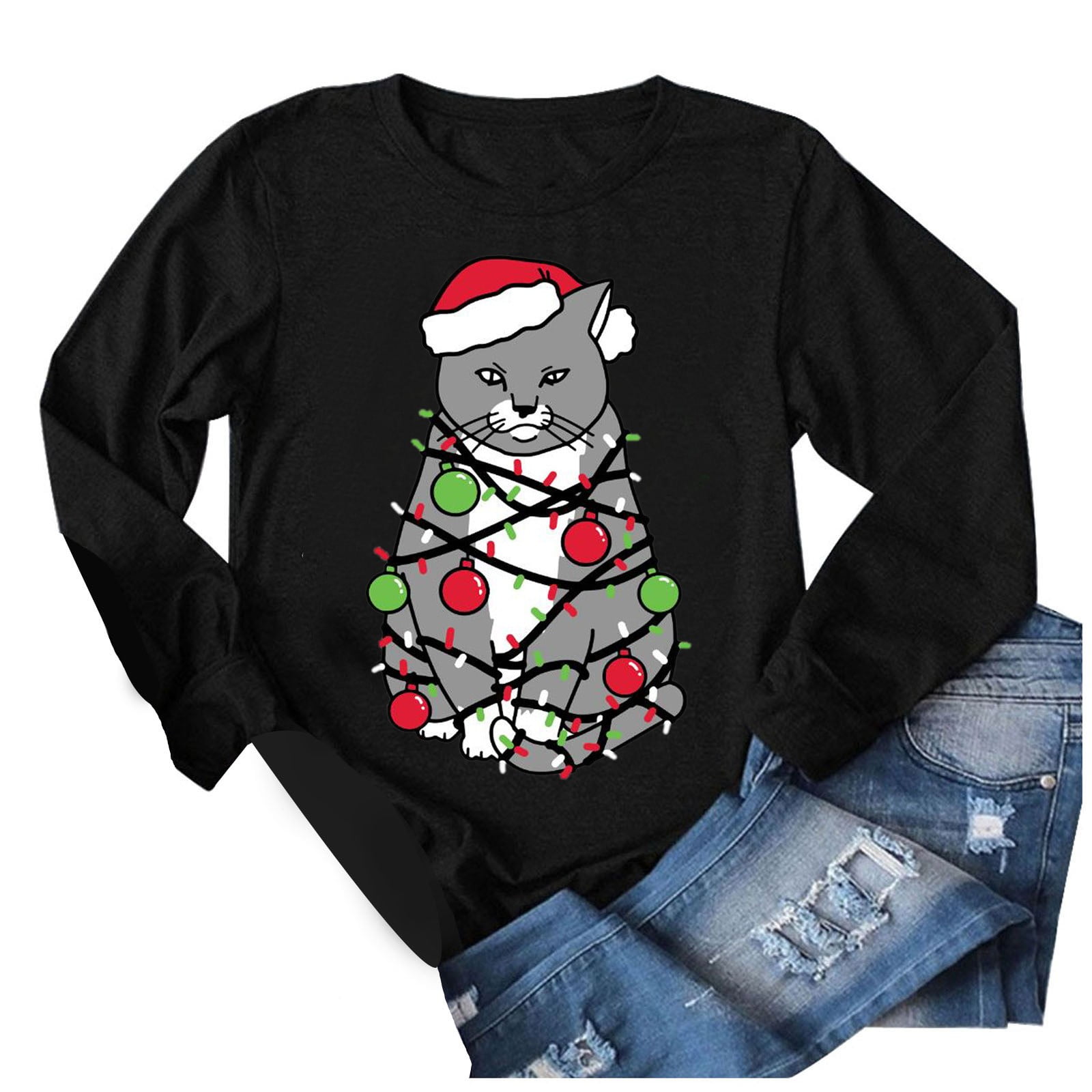 Black and Friday Deals Clothes under 5 asdoklhq Christmas Clothes for