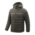 Black and Friday Deals Clothes Heavy Winter Coats for Men Winter Puffer