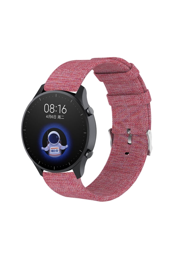 Watch Compatible for Watch Color Replacement Strap High Durability Hot Pink Home Gadgets