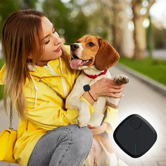 Latrodar Portable GPS Tracking Bluetooth 5.0 Mobile Key Tracking Smart Anti-Loss Device Crafted with Care Pet Keys Wallet Bag Black Home Tools