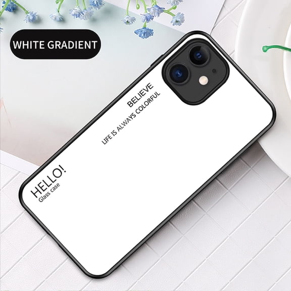 Latrodar The latest fashion mobile phone case anti-fall mobile phone case for 12 Elaborately Made White 6.8x4 Inch Home Tools