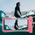 thumbnail image 1 of Latrodar Universal Phone Pouch IPX8 Phone Case For Beach Underwater Eco-Friendly Material l Phones Up To 7.2IN Pink Home Decor, 1 of 5