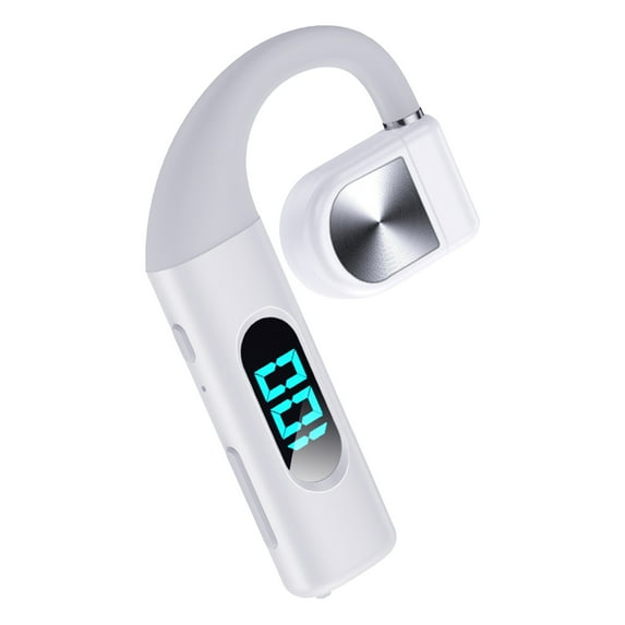Latrodar Wireless Bluetooth Earphones, Ear Mounted, Non In Well-Made nge, Noise Reduction White 6.8x3.4 Inch Home Essentials