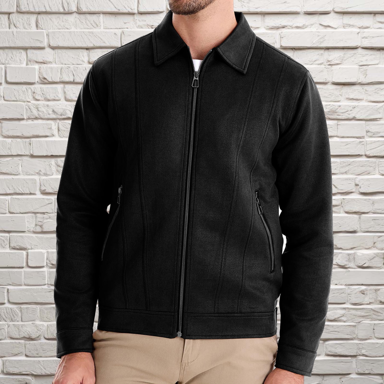 Black and Friday Deals Dihao Plus Size Mens Winter Coats Clearance Men