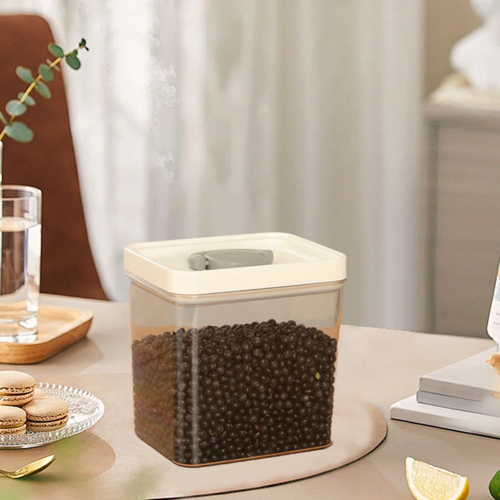 Black and Friday Deals! Flip Tite Storage Container with Lid,450mlPET