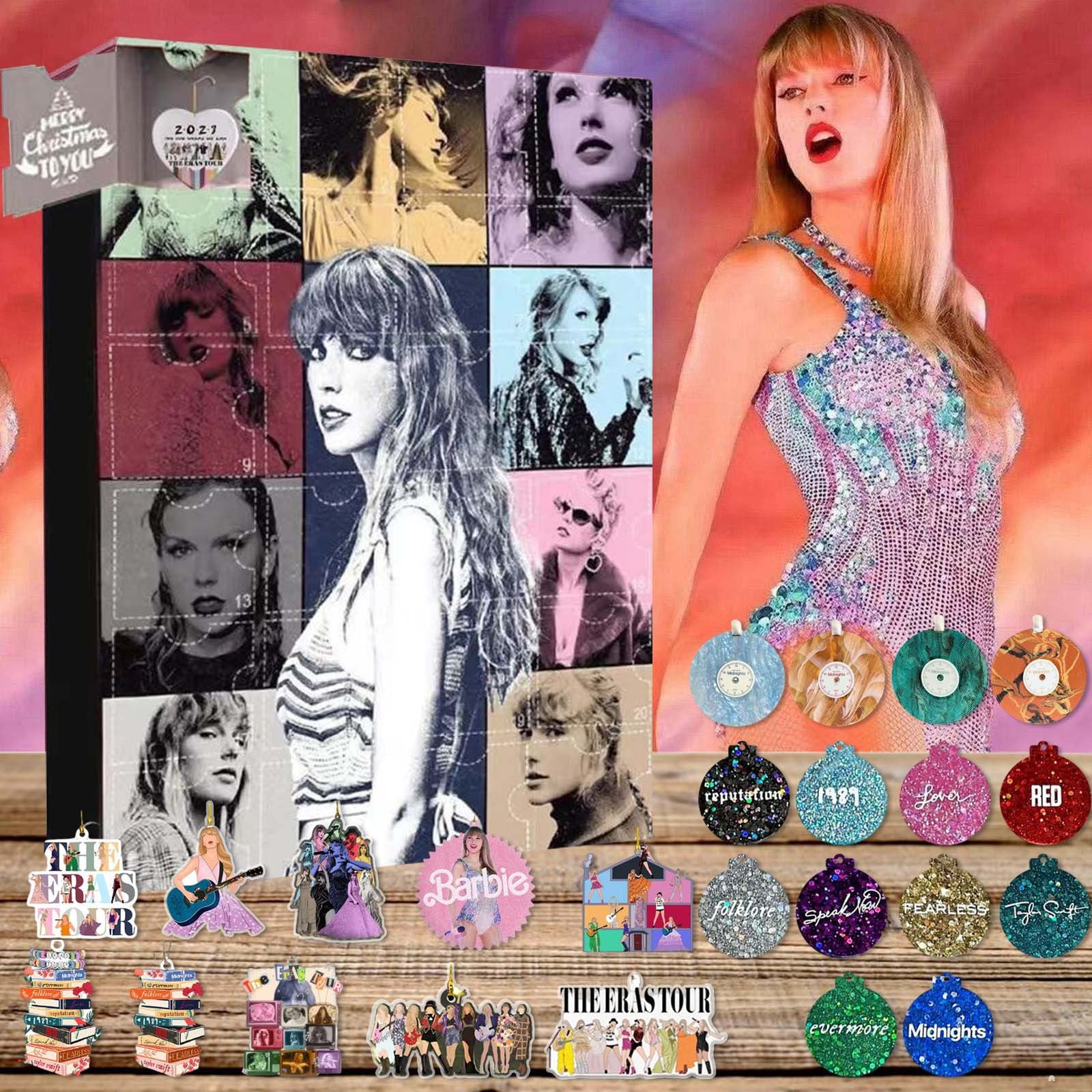 Black and Friday Deals Homchy 2023 Christmas Advent Calendar Contains