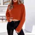 thumbnail image 1 of Black·Friday·Deals Idoravan Sweaters for Women Fall Clearance Womens Winter New Fashion Long Sleeve Sweater for Women, 1 of 4