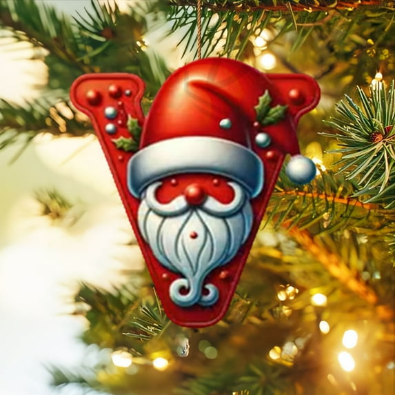 Iumwxz 26 Letters Christmas Tree Decoration Pendant Christmas Tree Ornaments Personalized Christmas Decoration Xmas Tree Hanging Decor Feature Christmas home decor christmas clearance indoor