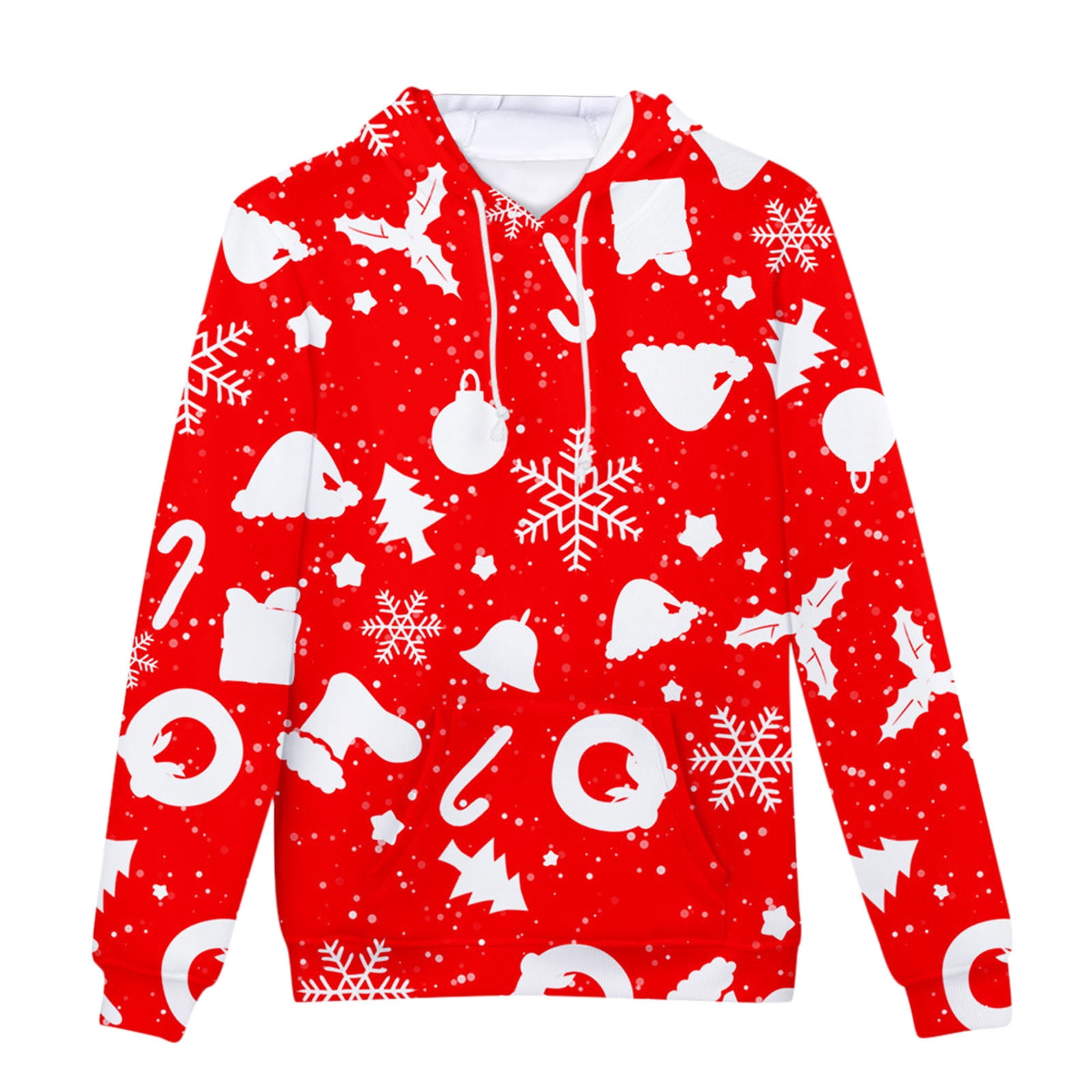 Black and Friday Deals JGTDBPO Christmas Ugly Pullover Hoodie For Men