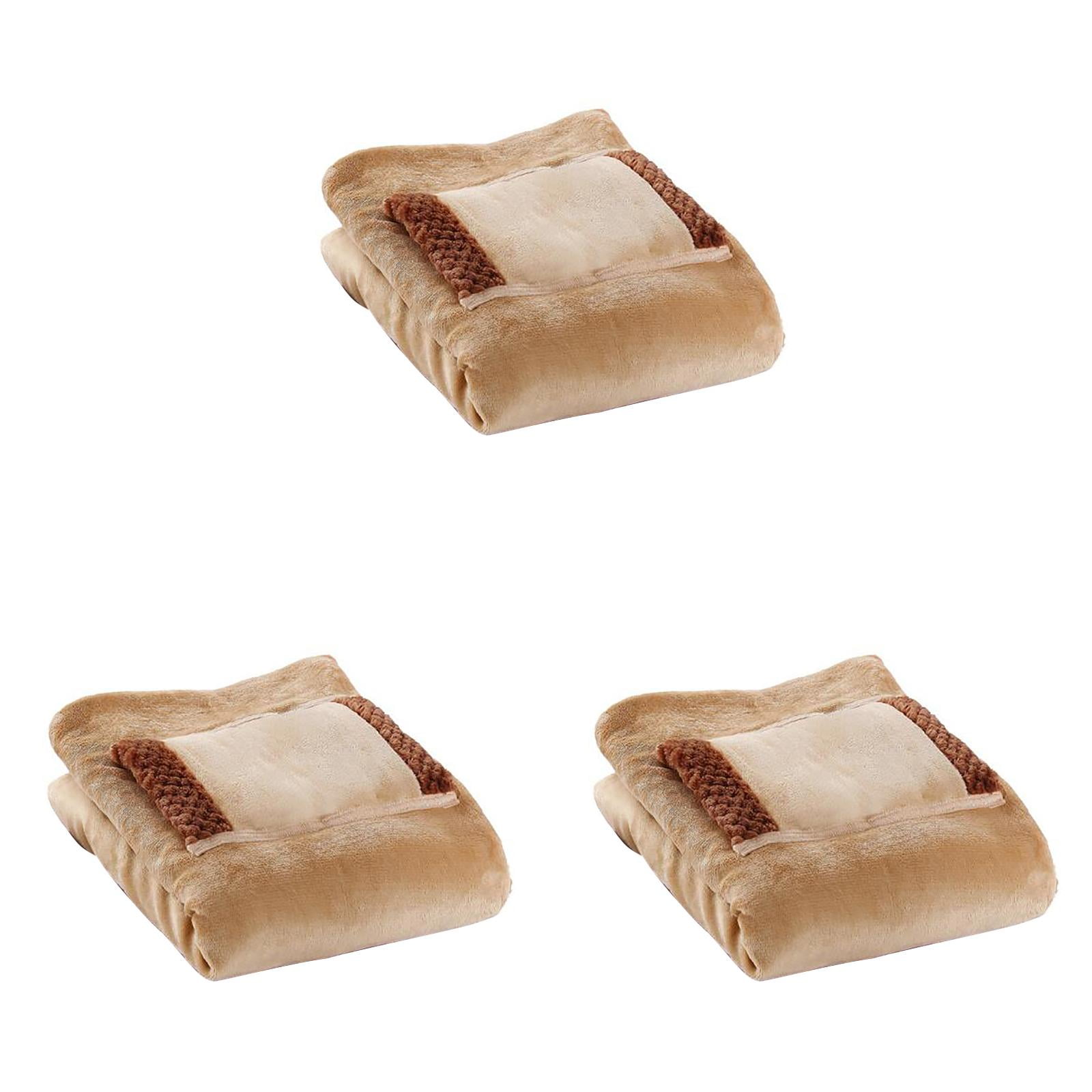 Black for Friday Deals Kingtowag 3Pc Blanket, Heated Blanket Soft