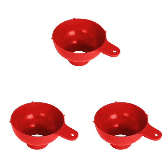 Black for Friday Deals Kingtowag Funnel, Home Canning Funnel Wide or Regular Mouth Jars Plastic Wide Mouth Funnel, Kitchen Gadgets for Kitchen Home Use Clearance