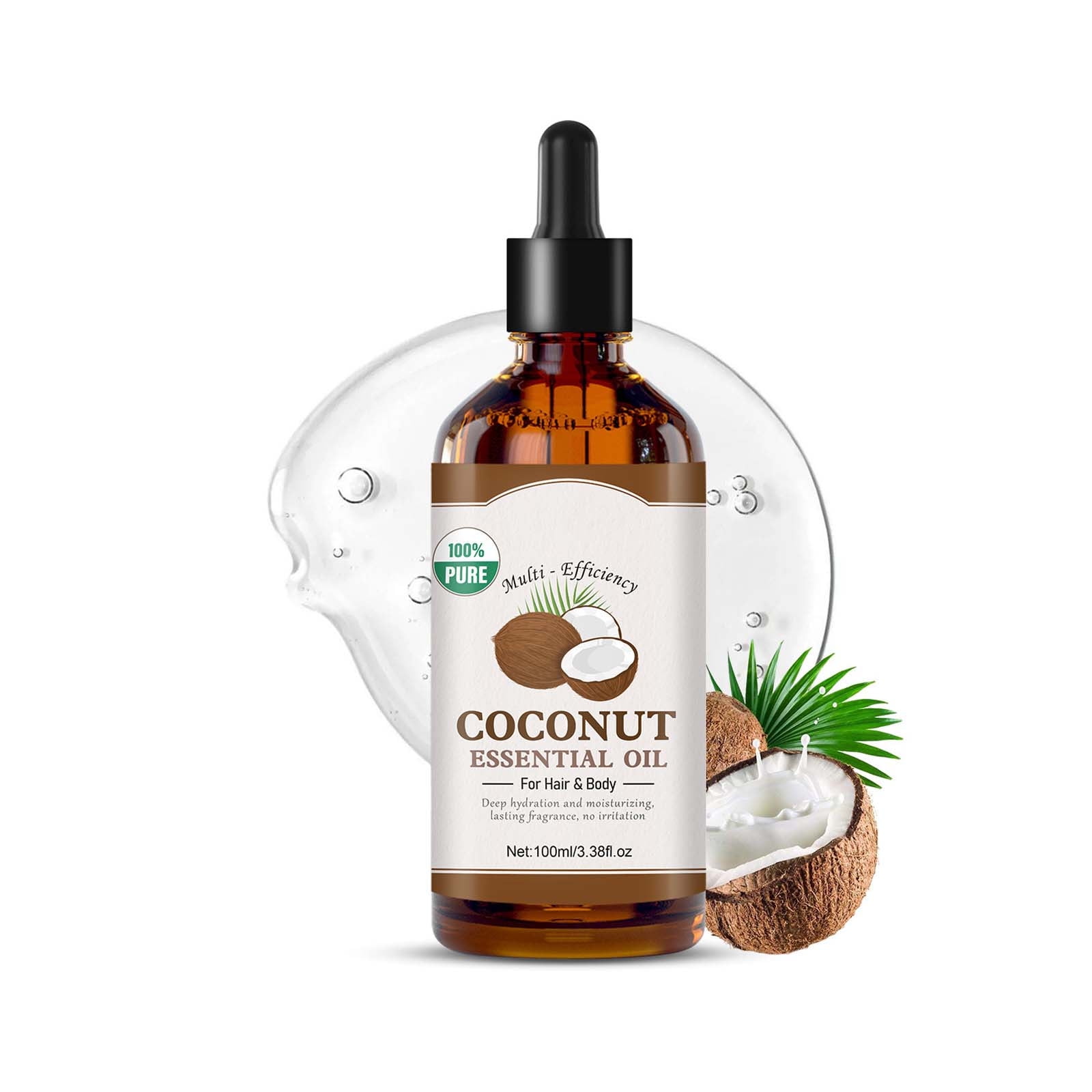 Black and Friday Deals MultiEfficiency Coconuts Essential OilFor Hair