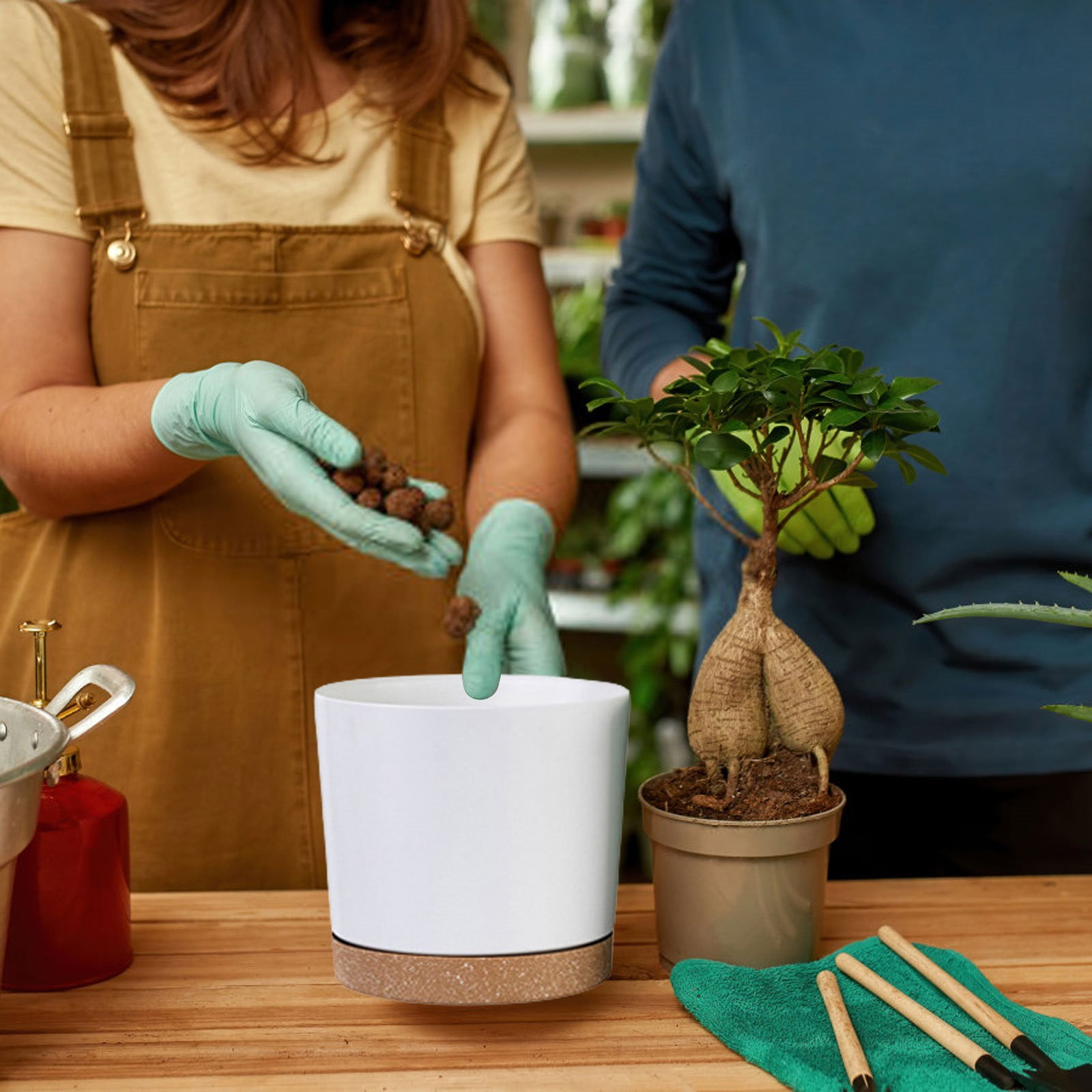 Black of Friday Deals, Plant Pots Kingtowag Indoor Plant Containers