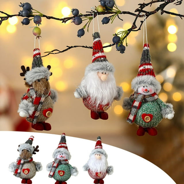 Black and Friday Deals Plush Ornaments For Kid Christmas Tree ...
