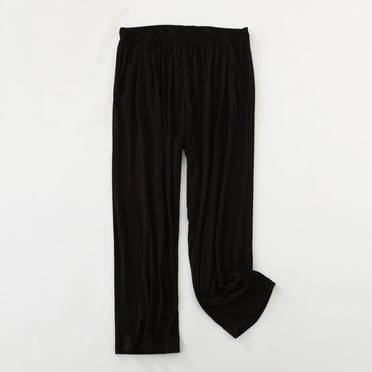 Clearance SEMPAI Cropped Trousers Plus Size Pants High 20%Modal,40% Cotton,40% Polyester Pants for Women 2024 Winter Pants Straight Soft and Comfortable Plus Size Pants for Womens