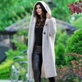 thumbnail image 1 of Black & Friday Deals Usmixi Womens Winter Sweater Coat Sweater Overcoat for Women Plus Size Casual Solid Button Down Hooded Long Coats Comfy Knitted Sweater Outerwear 2023 Sweater Coat Flash Deals, 1 of 6