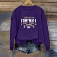 Black and Friday Deals! Xqxayjr Womens Long Sleeve Football Graphic