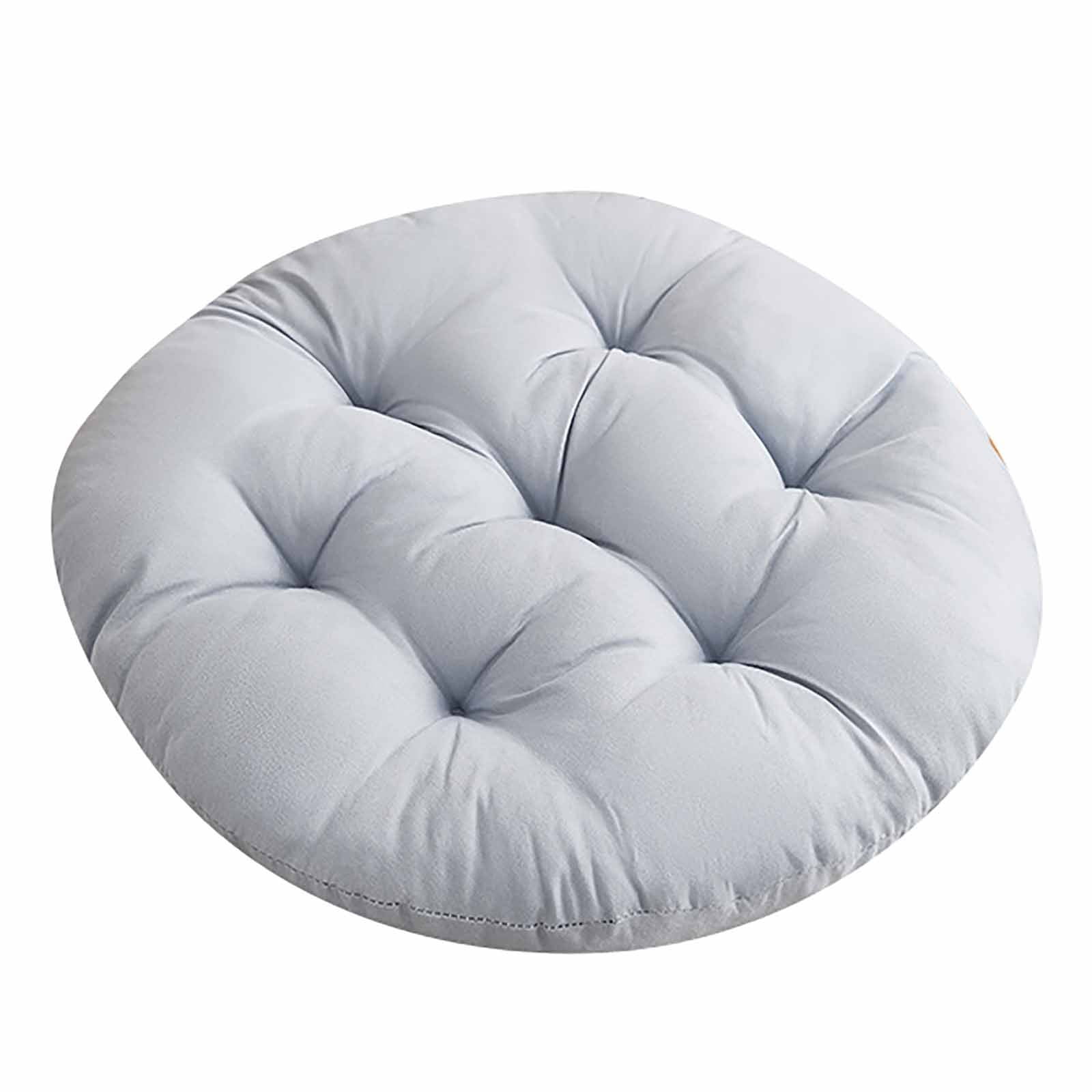 Zeceouar Round Chair Cushions,Indoor/Outdoor Round Seat Cushions Chair Seat  Pad Floor Cushion Pillow Round Stool Pad For Garden Patio Furniture,Round