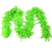 Black and Friday Deals solacol White Feather Boa Feather Boa White Boas for Party Quality White Feather Boa Flapper Hen Night Burlesque Dance Party Show Costume