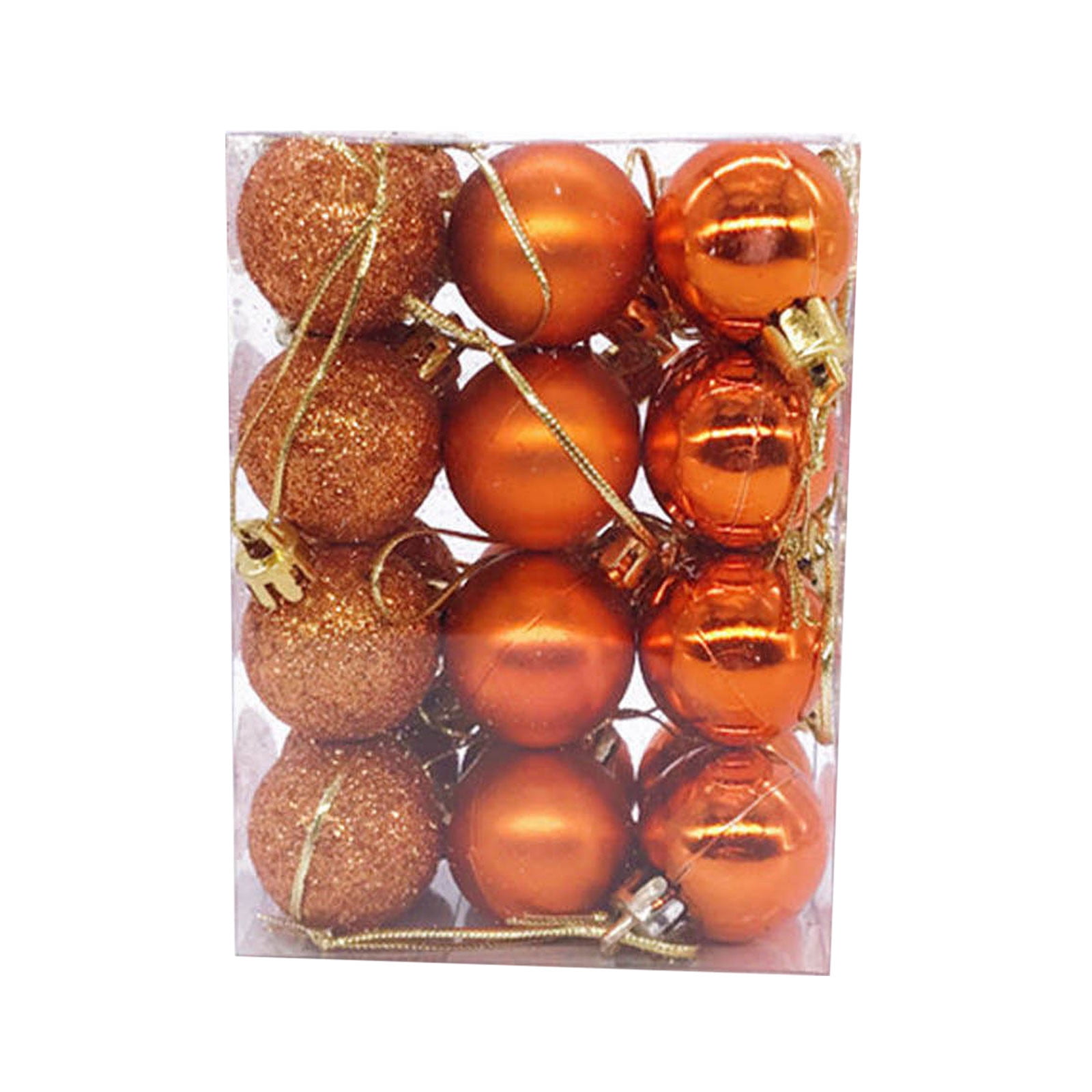 Black and Friday Deals umhouerse Christmas Ornaments 3cm Christmas Ball