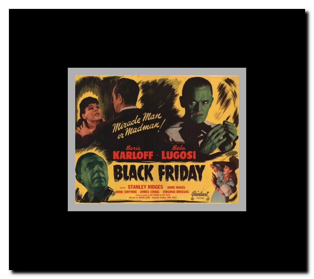 Black Friday Framed Movie Poster